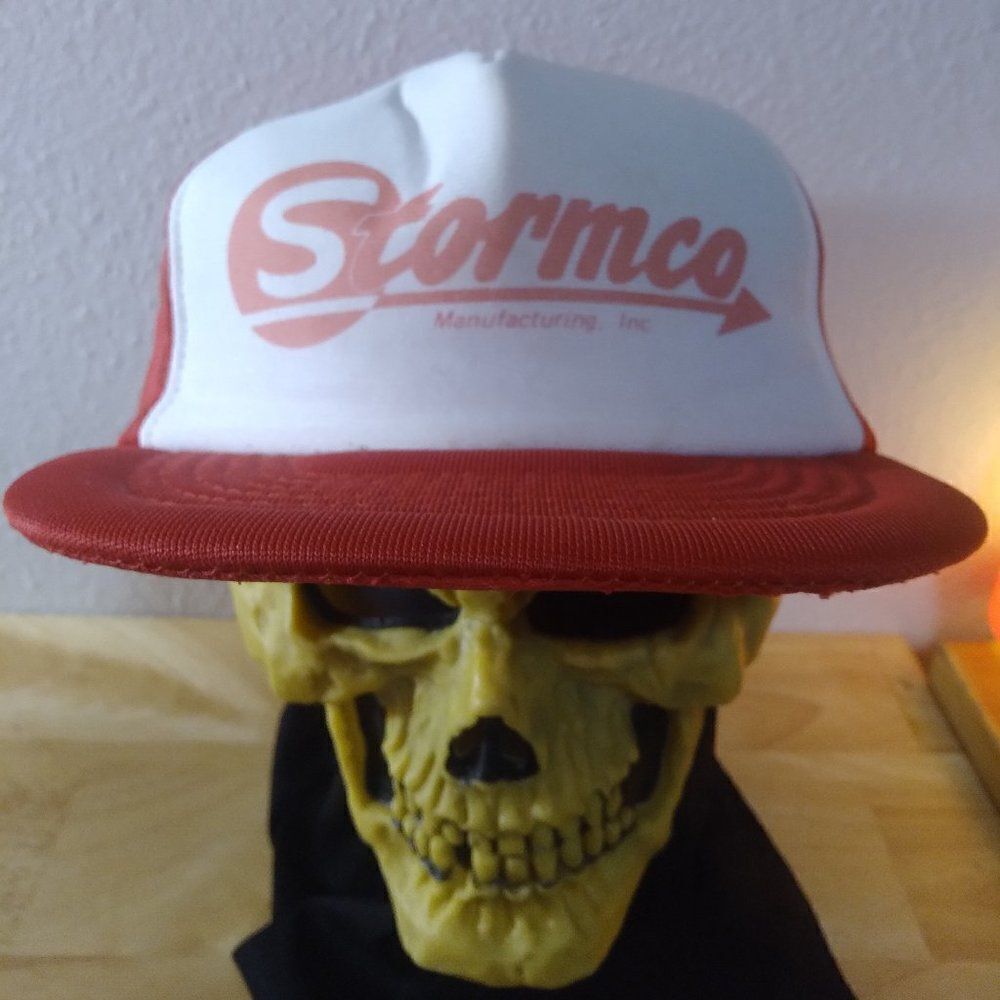Deadstock Vintage Stormco Manufacturing Snap Back Trucker Hat